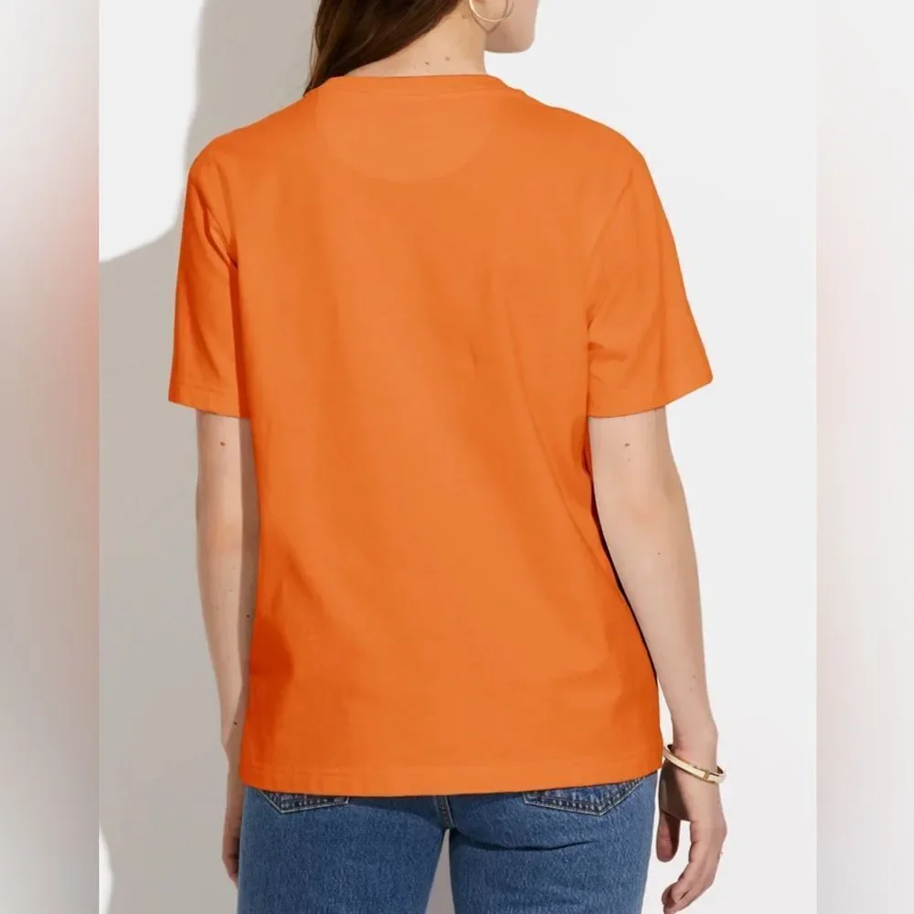NWT Coach Horse And Carriage T Shirt In Organic Cotton size‎ XS